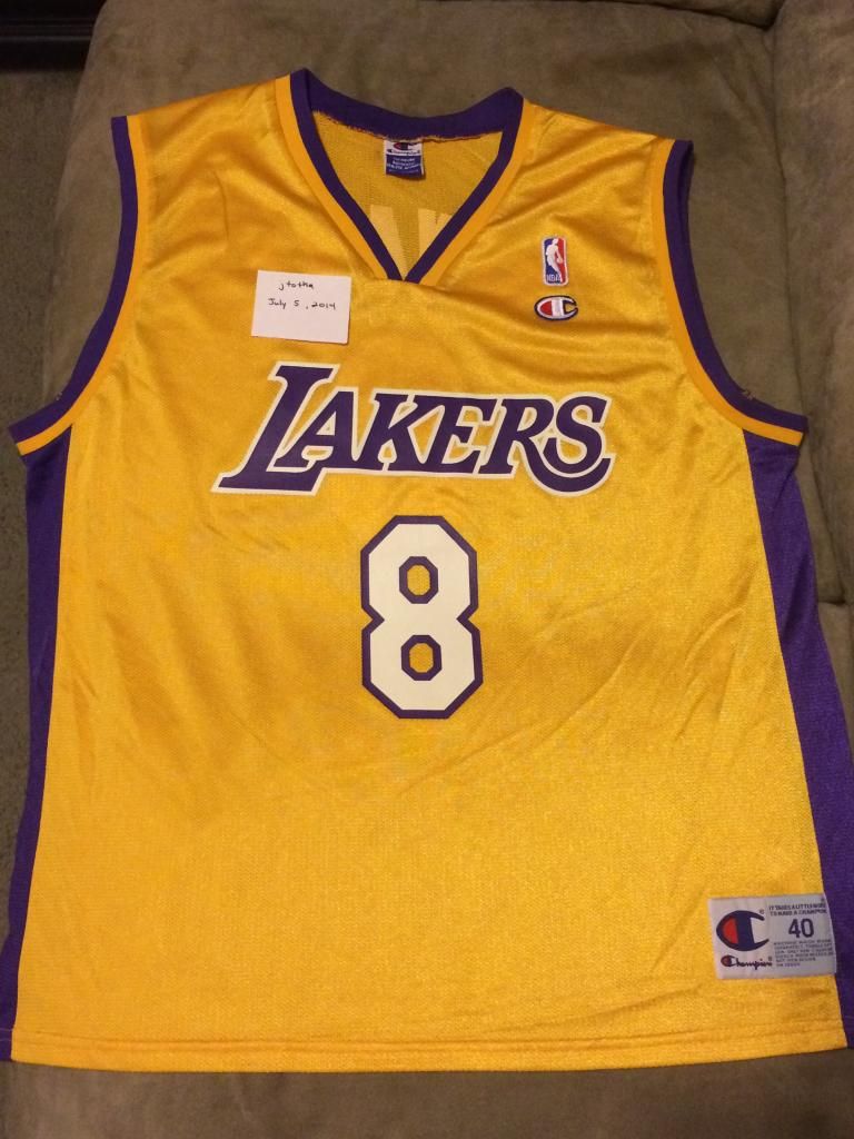 lakers kobe 8 jersey